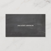 Carte De Visite Serpents jumeaux (Dos)