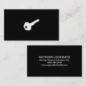 Carte De Visite Serrurier (Devant / Derrière)