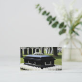 Carte De Visite Service à quai Funéraire Accueil Directeur (Debout devant)