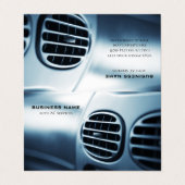 Carte De Visite service ac automatique (Extérieur déplié)