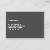 Carte De Visite Service Ascenseur (Dos)