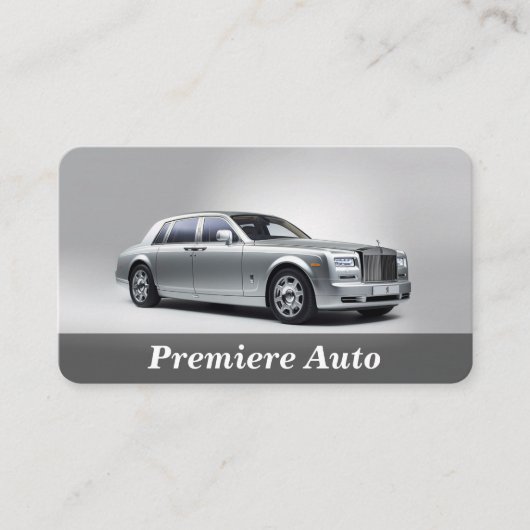 Carte De Visite Service Auto (Devant)