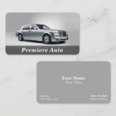 Carte De Visite Service Auto (Devant / Derrière)