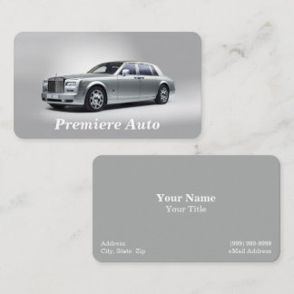 Carte De Visite Service Auto
