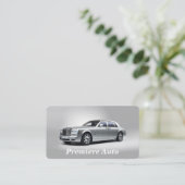 Carte De Visite Service Auto (Debout devant)