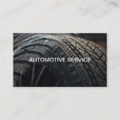 Carte De Visite Service automobile classique simple (Devant)