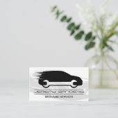 Carte De Visite Service Car | Auto | Logo mécanique (Debout devant)