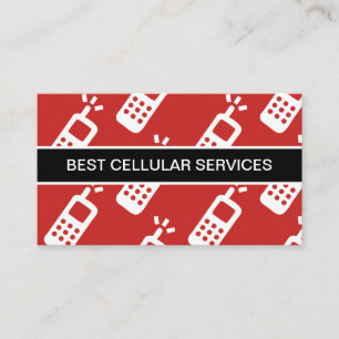 Carte De Visite Service cellulaire de téléphone portable