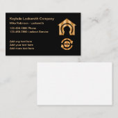 Carte De Visite Service Classy Locksmith 24 heures (Devant / Derrière)