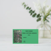 Carte De Visite Service d'abattage d'arbres (Debout devant)