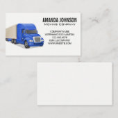 Carte De Visite Service d'affaires de camions mobiles (Devant / Derrière)