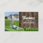 Carte De Visite Service d'aménagement paysager et d'entretien de l (Devant)