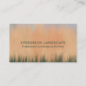 Carte De Visite Service d'aménagement professionnel Blue Coral Gre (Devant)