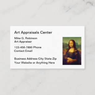 Carte De Visite Service D'Apprentissage Et D'Évaluation De L'Art