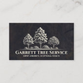 Carte De Visite Service d'arboriste professionnel  (Devant)