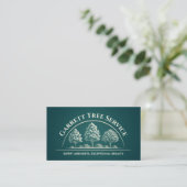 Carte De Visite Service d'arboriste professionnel (Debout devant)