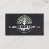 Carte De Visite Service d'arboriste professionnel (Devant)