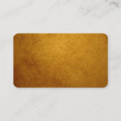 Carte De Visite Service d'Arbre-Jardin de Luxe Gold Tree (Dos)