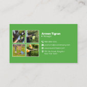 Carte De Visite Service d'atterrissage professionnel pour l'entret (Dos)