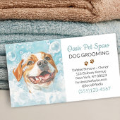 Carte De Visite Service de baignade pour animaux de compagnie