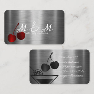 Carte De Visite Service de bar pour votre événement Barman pour so