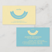 Carte De Visite Service de blanchissement des dents Smile Soins bu (Devant / Derrière)