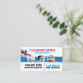 Carte De Visite Service de blanchisserie (Debout devant)