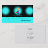 Carte De Visite service de bricoleur du l'Impair-travail sur (Devant / Derrière)