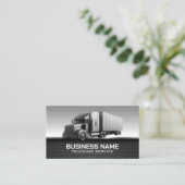 Carte De Visite Service de Camion Conducteur professionnel moderne (Debout devant)