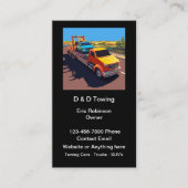 Carte De Visite Service de camion cool (Devant)