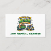 Carte De Visite Service de camion de ramassage de débris (Devant)