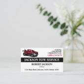 Carte De Visite Service de camion professionnel (Debout devant)