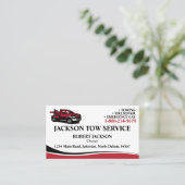 Carte De Visite Service de camion professionnel (Debout devant)