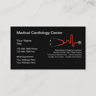 Carte De Visite Service de cardiologie Médicale