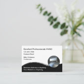 Carte De Visite Service de climatisation CVC (Debout devant)