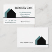 Carte De Visite Service de concierge (Devant / Derrière)