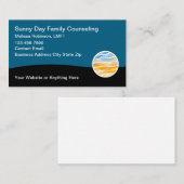 Carte De Visite Service de conseil familial agréé (Devant / Derrière)