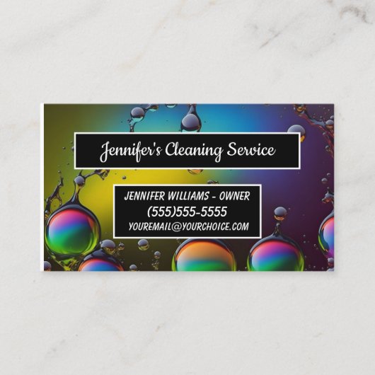 Carte De Visite Service de conservation de la maison (Devant)