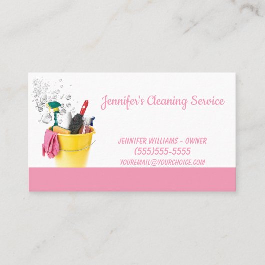 Carte De Visite Service de conservation de la maison (Devant)