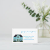 Carte De Visite Service de conservation de la maison (Debout devant)