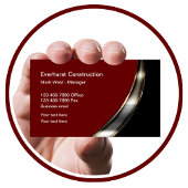 Carte De Visite Service de construction haut de gamme