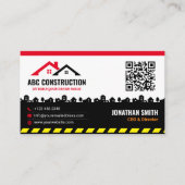 Carte De Visite Service De Construction, Immeuble, Rénovation (Devant)