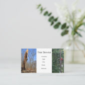 Carte De Visite Service de coupe d'arborescence (Debout devant)