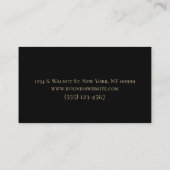 Carte De Visite Service de détail d'ajustement automatique de voit (Dos)