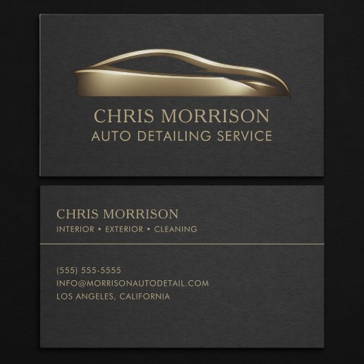 Carte De Visite Service de detailing automobile