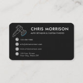 Carte De Visite Service de detailing de voiture (Dos)