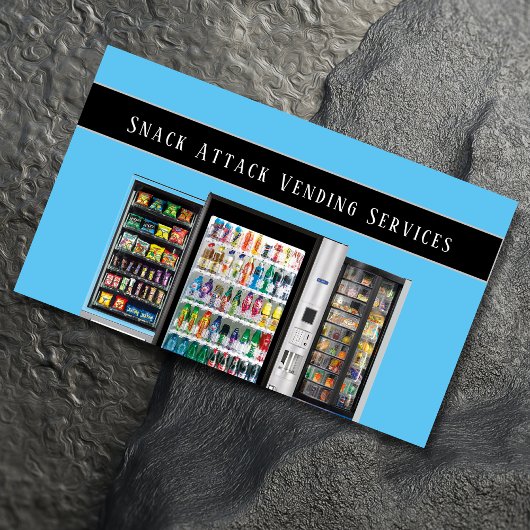 Carte De Visite Service de distributeur automatique professionnel