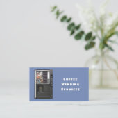 Carte De Visite Service de distributeur de café professionnel (Debout devant)