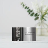 Carte De Visite Service de distributeur de nourriture professionne (Debout devant)