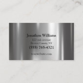 Carte De Visite Service de distributeur de nourriture professionne (Dos)